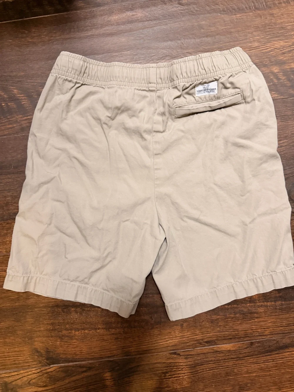 Vineyard Vines Boy’s Khaki Elastic Waist Shorts